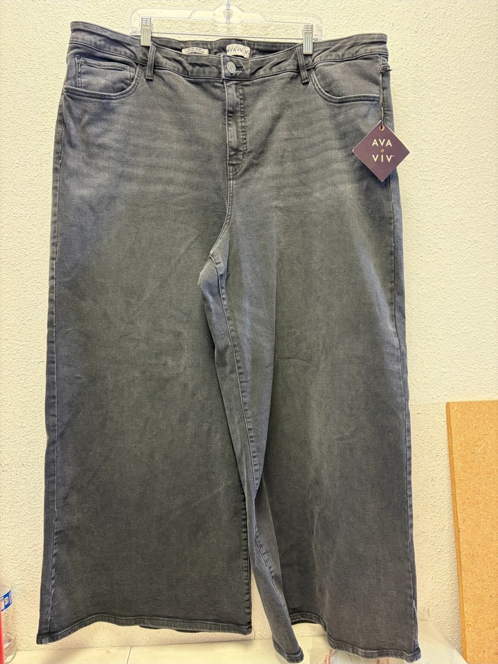 Womens Wide Leg Jeans Size 26 #522